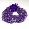 Amethyst Smooth Teardrop Beads | Gemstone 5x8mm Teardrop Beads 13inch Strand | Loose Semi Precious Gemstone Beads for Jewelry | AAA Quality