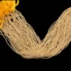 AAA Golden Rutilated Quartz Gemstone Rondelle 2.5mm Faceted Beads | 13inch Strand | Natural Gold Rutile Semi Precious Gemstone Loose Beads - Image 3
