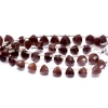 AAA+ Chocolate Moonstone 7mm-8mm Faceted Trillion Briolette Beads | Chocolate Moonstone Semi Precious Gemstone 3D Triangle Beads | 6" Strand - Image 4