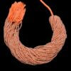 Peach Moonstone Gemstone 3mm Faceted Rondelle Beads | 13inch Strand | Natural AAA+ Moonstone Semi Precious Gemstone Beads for Jewelry - Image 2