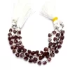 AAA+ Chocolate Moonstone 7mm-8mm Faceted Trillion Briolette Beads | Chocolate Moonstone Semi Precious Gemstone 3D Triangle Beads | 6" Strand - Image 3