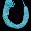 AAA+ Multi Amazonite 2mm-3mm Micro Faceted Rondelle Beads | 13" Strand | Natural Amazonite Semi Precious Gemstone Roundel Beads for Jewelry