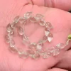 AAA+ Natural Green Amethyst Tulip Flower Buds Drops Briolette | 6inch Strand | Amethyst Gemstone Diagonal Drill Faceted Teardrop Fancy Beads - Image 5