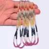 AAA+ Multi Sapphire Faceted Heishi Spacer Beads | 16" Strand | Natural Sapphire Multi Color Precious Gemstone Loose Coin Beads for Jewelry - Image 4