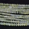 AAA Prehnite 6mm-8mm Faceted Rondelle Beads | 14inch Strand | Natural Multi Green Prehnite Semi Precious Gemstone Beads for Jewelry Making - Image 2