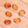 AAA+ Citrine Gemstone 6x8mm Oval Cabochon | Natural Citrine Semi Precious Gemstone Flat Back Smooth Cabs | Citrine Loose Gemstone Cabochon - Image 3