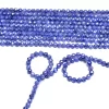 AAA+ Blue Moonstone Coating 2mm-3mm Micro Faceted Beads | 13"Strand | Natural Moonstone Semi Precious Faceted Gemstone Beads | Silver Coated