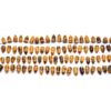 Yellow Tiger Eye Gemstone Carving Bullet Beads | 14x7mm Beads 8inch Strand | Natural Tiger Eye Gemstone Rare Fancy Beads for Jewelry Making - Image 3