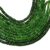 AAA+ Chrome Diopside Gemstone 3mm-5mm Rondelle Beads | Natural Chrome Diopside Semi Precious Gemstone Smooth Rondelle Beads | 17inch Strand - Image 6
