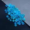 AAA+ Blue Ethiopian Welo Opal Multi Fire 4mm Round Cabochon | Ethiopian Opal Loose Gemstone Flat Back Cabochon | Welo Opal Gemstone Lot - Image 4
