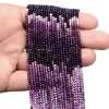 Natural AAA+ Sugilite 3mm-4mm Faceted Loose Beads for Jewelry | Multi Purple Sugilite Semi Precious Gemstone Rondelle Beads | 13inch Strand - Image 2
