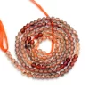 AAA+ Red Sapphire Gemstone 2mm-3mm Rondelle Faceted Beads | 13inch Strand | Natural Rare Red Multi Sapphire Precious Gemstone Loose Beads - Image 3