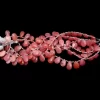 AAA Natural Rhodochrosite 8x14mm-10x15mm Smooth Pear Beads ~ Rhodochrosite Semi Precious Gemstone Loose Plain Pear Briolettes ~ 7" Strand - Image 3