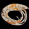 Multi Moonstone Gemstone 5mm-6mm Saucer Beads | 16inch Strand | Natural Moonstone Semi Precious Gemstone Button Rondelle Smooth Loose Beads