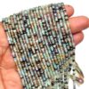 Natural Multi Gemstone Mix 3mm Beads | 13inch Strand | Jewelry Making Supplies | AAA Mixed Semi Precious Gemstone Rondelle Faceted Beads