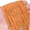 Spessartite Garnet Gemstone Faceted Rondelle Beads | 2.5mm-3.5mm Beads 20inch Strand | Natural AAA Fanta Garnet Semi Precious Gemstone Beads - Image 4
