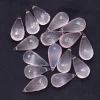 AAA Rose Quartz Faceted Teardrop Briolette Beads | 8x16mm Calibrated Drops | Loose Semi Precious Soft Pink Rose Quartz Gemstone for Jewelry