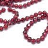 Natural Rhodolite Garnet 3mm Rondelle Faceted Beads | 13inch Strand | AAA+ Rhodolite Semi Precious Gemstone Loose Beads for Jewelry Making - Image 3