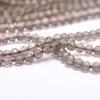 Smoky Quartz Faceted Round Gemstone 3mm-4mm Beads | 13inch Strand| Natural Brown Somky Quartz Semi Precious Gemstone Loose Beads for Jewelry - Image 2