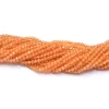 Rare Mandarin Spessartite Garnet Gemstone Faceted Rondelle Beads | 2mm-3mm Beads 13inch Strand | Natural AAA+ Fanta Garnet Gemstone Beads - Image 2