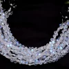 AAA+ Rainbow Moonstone Gemstone 5mm Heart Briolette Faceted Beads | 8" Strand | Blue Fire Moonstone Semi Precious Gemstone Briolette Beads - Image 2