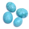 Turquoise Gemstone Oval Cabochon | Turquoise 9x11mm-10x13mm Oval Loose Gemstone Cabs | Natural Turquoise Semi Precious Gemstone Cabochon Lot - Image 2