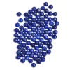AAA+ Lapis Lazuli 2mm Round Smooth Cabochon Lot | Blue Lapis Natural Semi Precious Gemstone Flat Back Cabs | Jewelry Making Round Cabochon