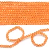 Rare Mandarin Spessartite Garnet Gemstone Faceted Rondelle Beads | 2mm-3mm Beads 13inch Strand | Natural AAA+ Fanta Garnet Gemstone Beads - Image 4