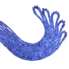 AAA+ Tanzanite 3mm-5mm Smooth Rondelle Beads | 17inch Strand | Natural Tanzanite semi Precious Gemstone Rondelle Beads for Jewelry Making - Image 2