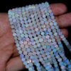 Natural Ethiopian Welo Opal Fire Round Smooth Beads | Gemstone 4mm-7mm Loose Beads 16inch Strand | Ethiopian Opal Gemstone Welo Opal Beads - Image 3