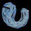Natural Ethiopian Welo Opal Fire Round Smooth Beads | Gemstone 4mm-7mm Loose Beads 16inch Strand | Ethiopian Opal Gemstone Welo Opal Beads