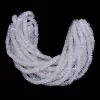 White Rainbow Moonstone 5mm-6mm Heishi Smooth Beads | Gemstone Tyre Rondelle 16" Strand | Natural Blue Fire Rainbow Moonstone Spacer Beads - Image 2