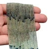 AAA+ Green Sapphire 2mm-3mm Precious Gemstone Micro Beads | 13inch Strand | Natural Multi Green Sapphire Precious Gemstone Faceted Rondelle - Image 3