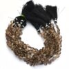 AAA Smoky Quartz 7mm Heart Briolette Beads | 8inch Strand | Natural Brown Smoky Quartz Semi Precious Gemstone Faceted Briolette for Jewelry