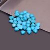 AAA+ Turquoise Gemstone 5mm Trillion Cabochon | Turquoise Loose Trillion | Natural Arizona Turquoise Semi Precious Gemstone Cabochon Lot