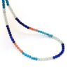 AAA+ Multi Gemstone Mix 4mm Smooth Round Beads | 16inch Strand | Turquoise, Malachite, Prehnite, Sunstone Semi Precious Gemstone Mix Beads - Image 4
