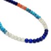 AAA+ Multi Gemstone Mix 4mm Smooth Round Beads | 16inch Strand | Turquoise, Malachite, Prehnite, Sunstone Semi Precious Gemstone Mix Beads - Image 2