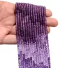 AAA+ Multi Amethyst 4mm Faceted Rondelle Beads | 13inch Strand | Natural Amethyst Semi Precious Gemstone Handcut Loose Beads for Jewelry - Image 3