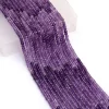 AAA+ Multi Amethyst 4mm Faceted Rondelle Beads | 13inch Strand | Natural Amethyst Semi Precious Gemstone Handcut Loose Beads for Jewelry