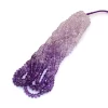AAA+ Amethyst Gemstone 7mm-8mm Faceted Rondelle Beads | 16inch Strand | Natural Multi Amethyst Semi Precious Gemstone Shaded Strand - Image 2