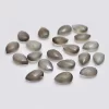 AAA+ Grey Moonstone Faceted Pear Briolette | 8x12mm Calibrated Loose Beads | Natural Grey Moonstone Semi Precious Gemstone Pear Briolettes - Image 3