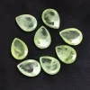 AAA Prehnite 10x14mm Pear Cabochon | Natural Prehnite Loose Semi Precious Gemstone Pear Cabochons | Gemstone Cabs | Jewelry Making Supplies - Image 2