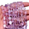 AAA Pink Amethyst 11mm-13mm Faceted Nuggets Beads | Amethyst Gemstone Step Cut Tumbled | Natural Semi Precious Rare Beads for Jewelry Making - Image 3