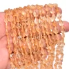 AA Citrine Faceted Pear Briolette Beads | 14inch Strand | Natural Honey Citrine Semi Precious Gemstone Briolette Beads for Jewelry Making - Image 2