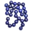 Lapis Lazuli Gemstone 6mm Round Smooth Cabochon Lot | AAA+ Blue Lapis Natural Semi Precious Gemstone Loose Flat Back Cabochon for Jewelry - Image 3