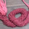 AAA Pink Tourmaline 2mm-3mm Faceted Round Beads | 13inch Strand | Natural Pink Tourmaline Semi Precious Gemstone Faceted Beads for Jewelry - Image 2