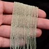 Prehnite Gemstone Faceted 2mm-3mm Beads | 13inch Strand | Natural Green Prehnite Semi Precious Gemstone Beads for Jewelry | Wholesale Price - Image 3