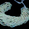 Ethiopian Welo Opal Fire Gemstone 3mm-4mm Smooth Rondelle Beads | Natural Ethiopian Opal Semi Precious Gemstone Rondelle Beads | 16" Strand