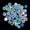 AAA+ Ethiopian Welo Opal 4mm Multi Fire Round Cabochon | Natural Ethiopian Opal Loose Gemstone Flat Back Cabochon | Welo Opal Gemstone Lot - Image 2