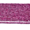 Natural AAA+ Burma Ruby 4mm Faceted Cube Beads | Rare Ruby Precious Gemstone Loose 3D Box Beads for Jewelry Making Supplies | 13inch Strand - Image 3